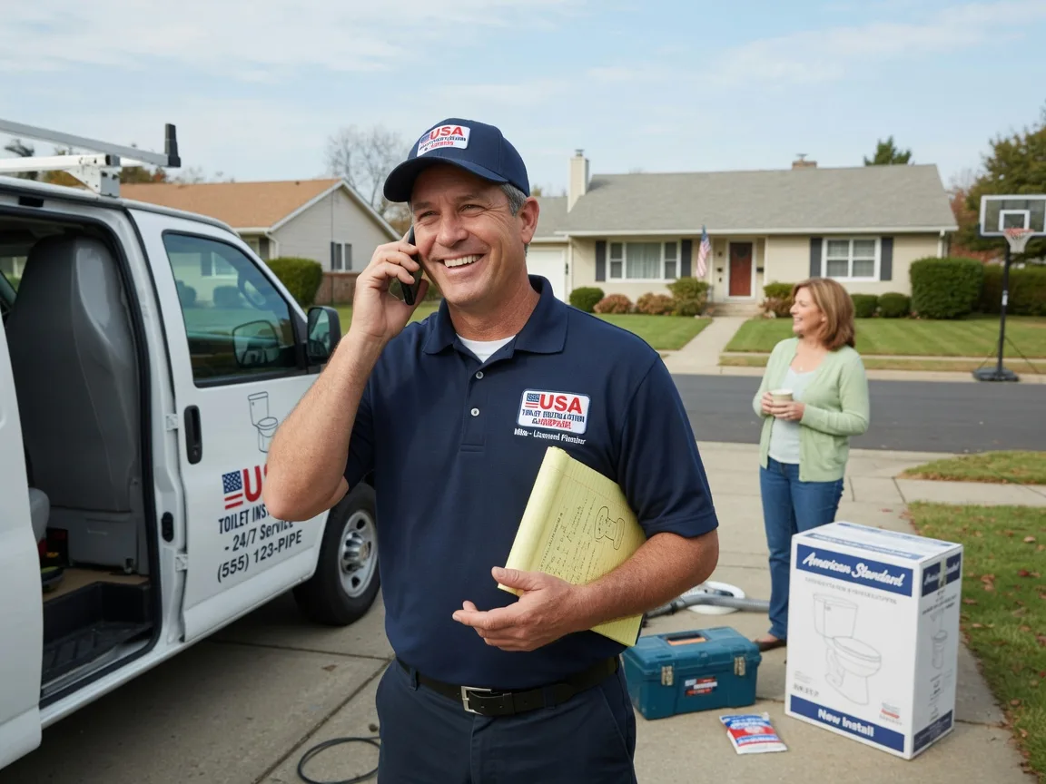 Toilet Installation Denmark, WI FAQs
